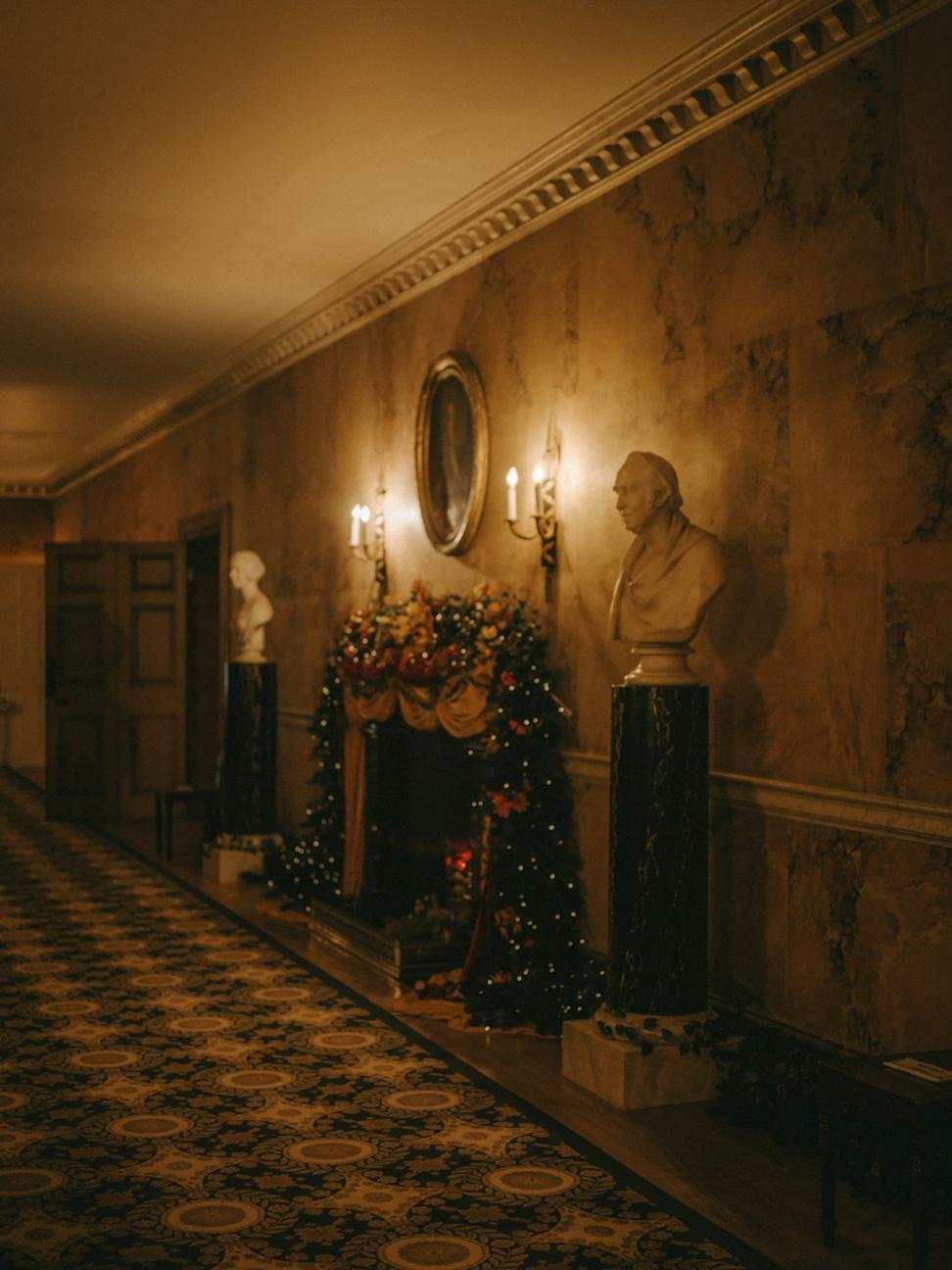 Historic hotel interior